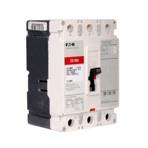 Eaton ED3225 | 225A 3-Pole Type ED Molded Case Circuit Breaker