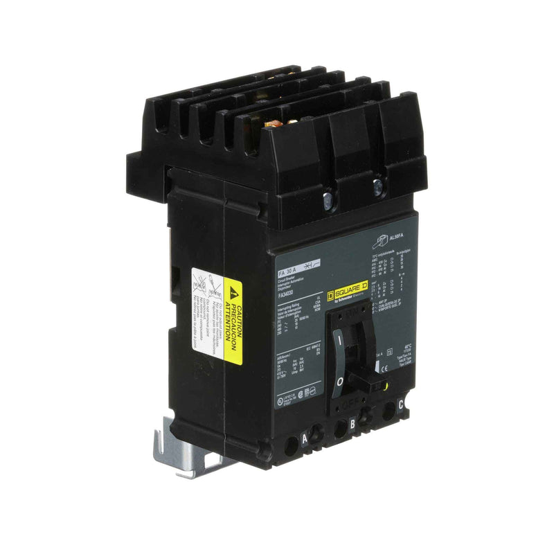 Schneider Electric FA34030 | 30A 3-Pole I-Line Molded Case Circuit Breaker