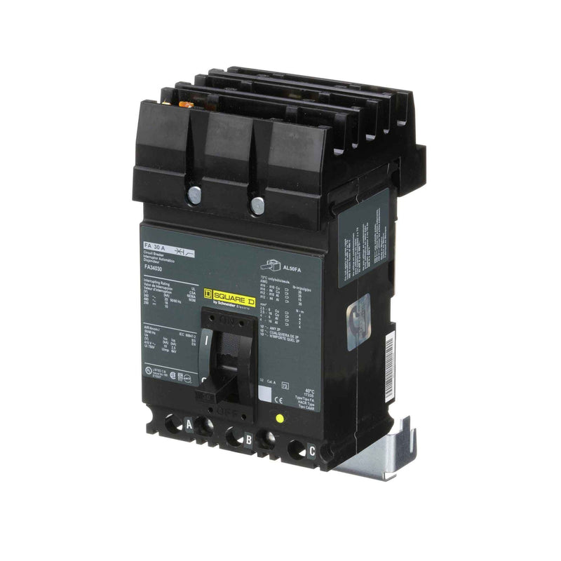 Schneider Electric FA34030 | 30A 3-Pole I-Line Molded Case Circuit Breaker