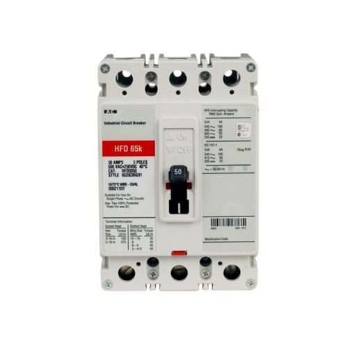 Eaton HFD3200 | 200A 3-Pole Series C F-Frame Molded Case Circuit Breaker