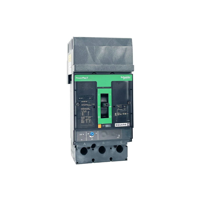 Schneider Electric JDA36150 | 150 Amp 3-Pole PowerPacT J-Frame Circuit Breaker