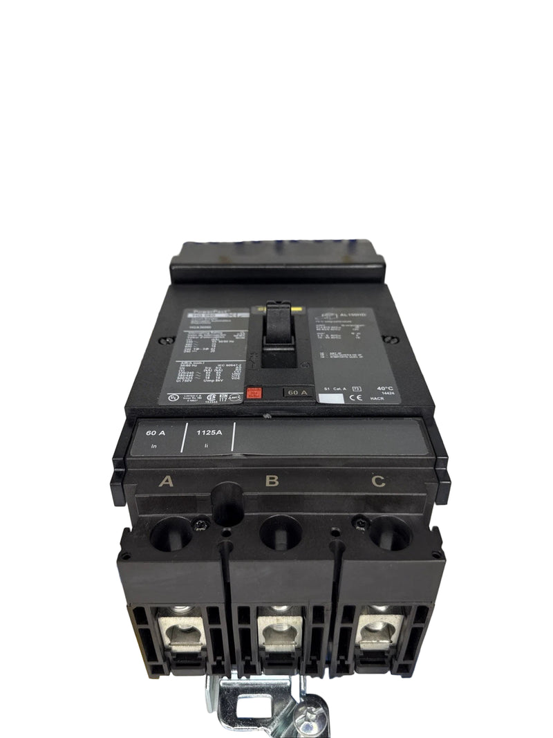 Schneider Electric HGA36060 | 60A 3-Pole PowerPacT H-Frame Circuit Breaker