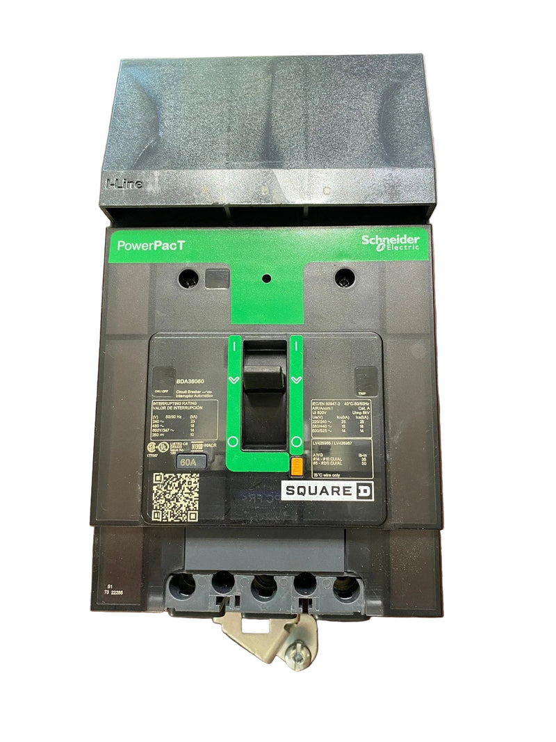 Schneider Electric BDA36060 | PowerPact Molded Case Circuit Breaker