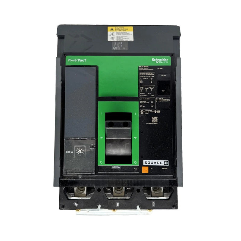 Schneider Electric MGA36800 | PowerPact M-Frame 800A Molded Case Circuit Breaker