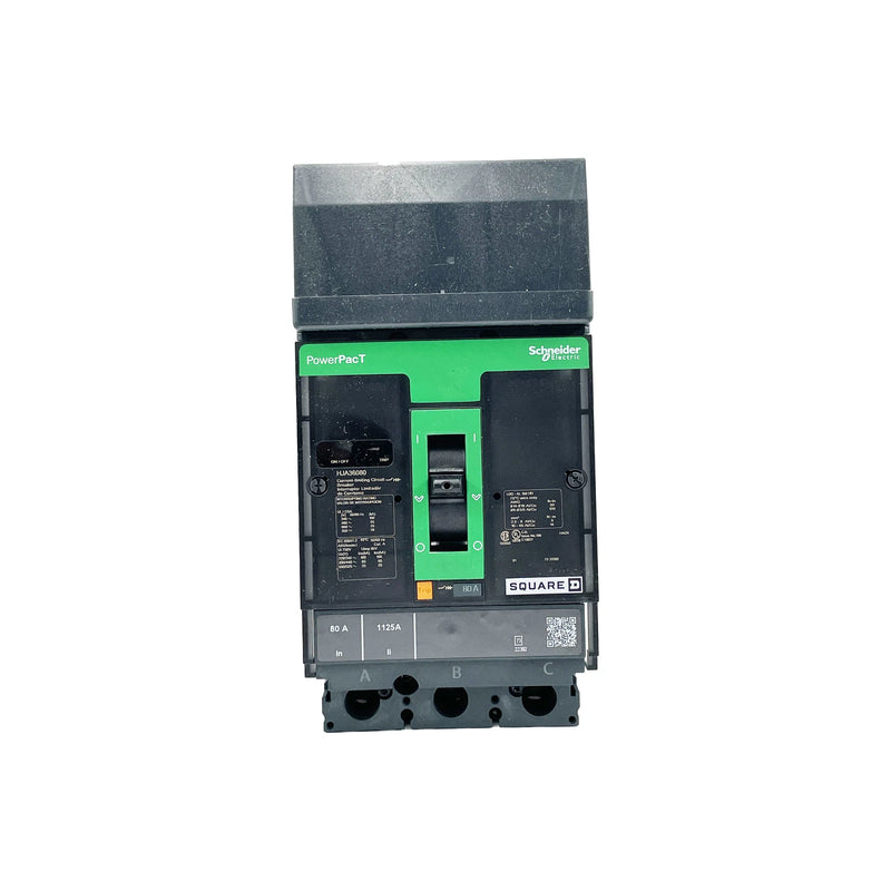 Schneider Electric HJA36080 | PowerPact H-Frame 80A Molded Case Circuit Breaker