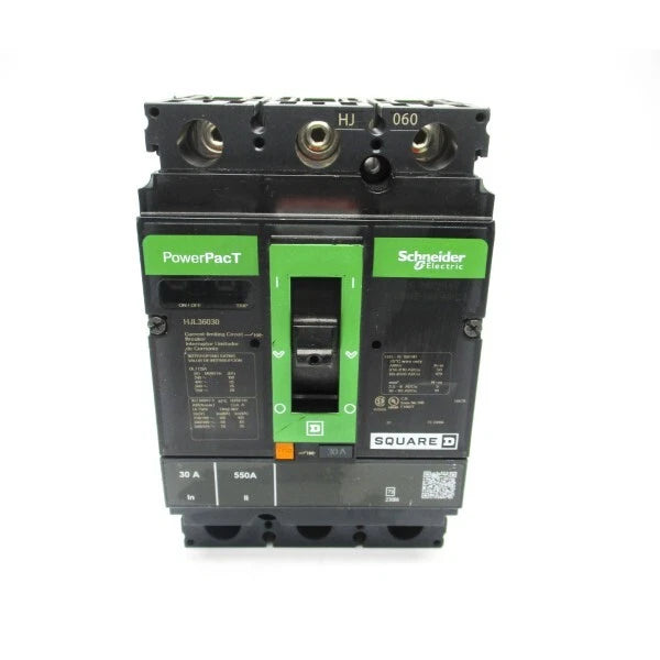Schneider Electric HJL36030 | 30A 3-Pole PowerPact HJL Circuit Breaker