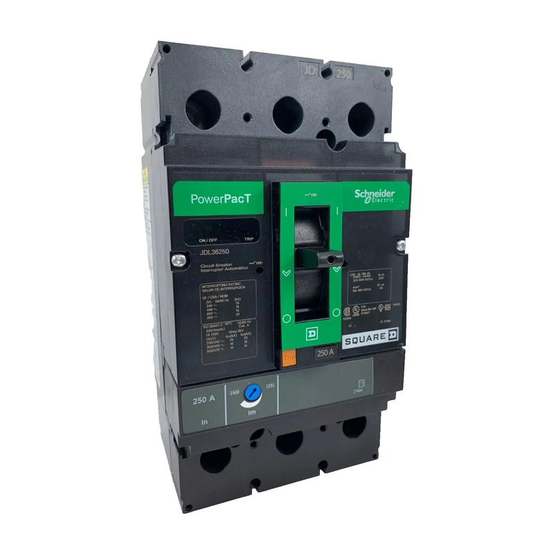 Schneider Electric JDL36250 | PowerPact J-Frame 250A Molded Case Circuit Breaker