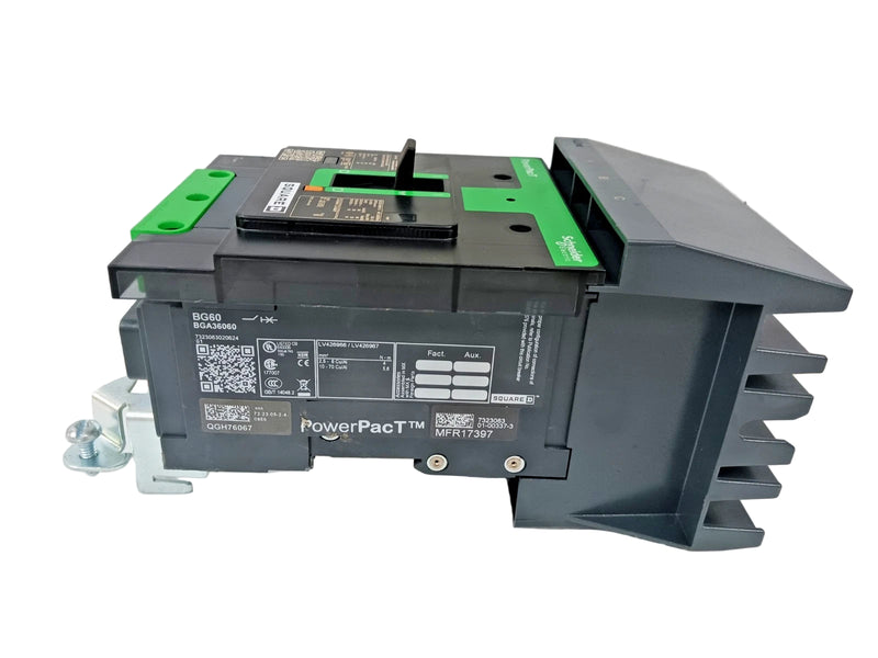 Schneider Electric BGA36060 | PowerPact B-Frame 60A Molded Case Circuit Breaker