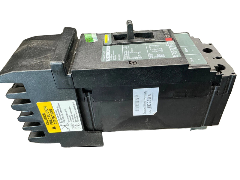 Schneider Electric HGA260201 | PowerPact H-Frame 20A 2-Pole Molded Case Circuit Breaker